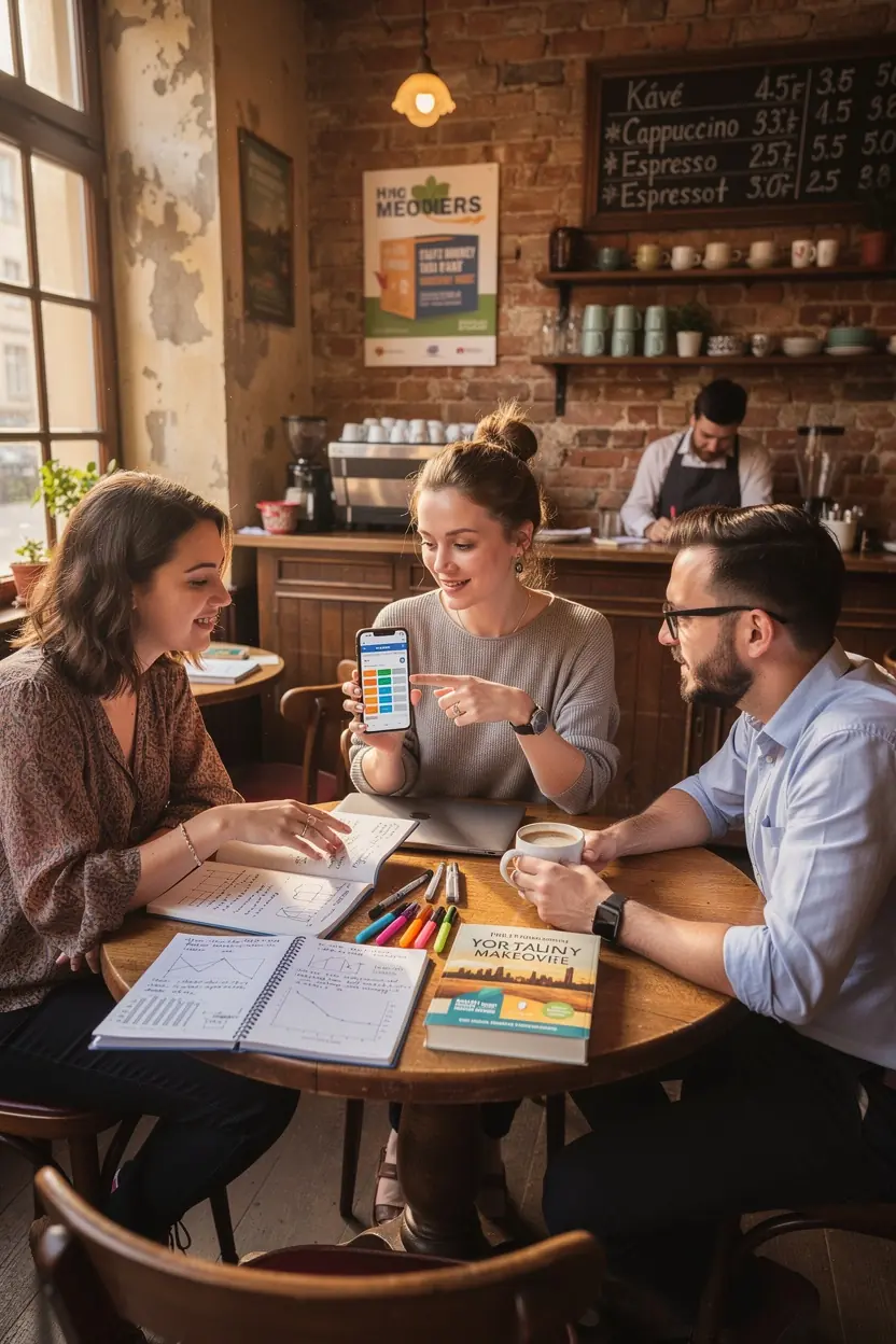 Pénzügyi tudatosság fejlesztése érdekében ajánlott könyvek gyűjteménye.